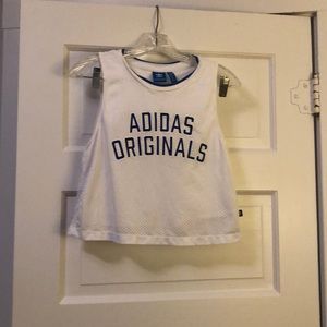 Cute crop Adidas workout top